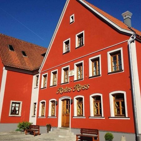 Hotel-Gasthof Rotes Roß Markt Einersheim Exterior foto